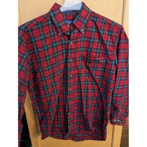 Pendleton Plaid Wool  Shirt Men’s‎ Medium Sir Pendleton fitted  Lennox Tartan